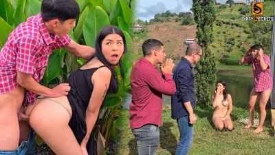 I FUCK THE RANCH OWNER’S DAUGHTER WHEN WE GET CAUGHT BY HER BOYFRIEND AND HER STEPDAD